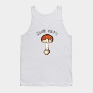 Fly agaric fairytale mushroom Amanita muscaria Tank Top